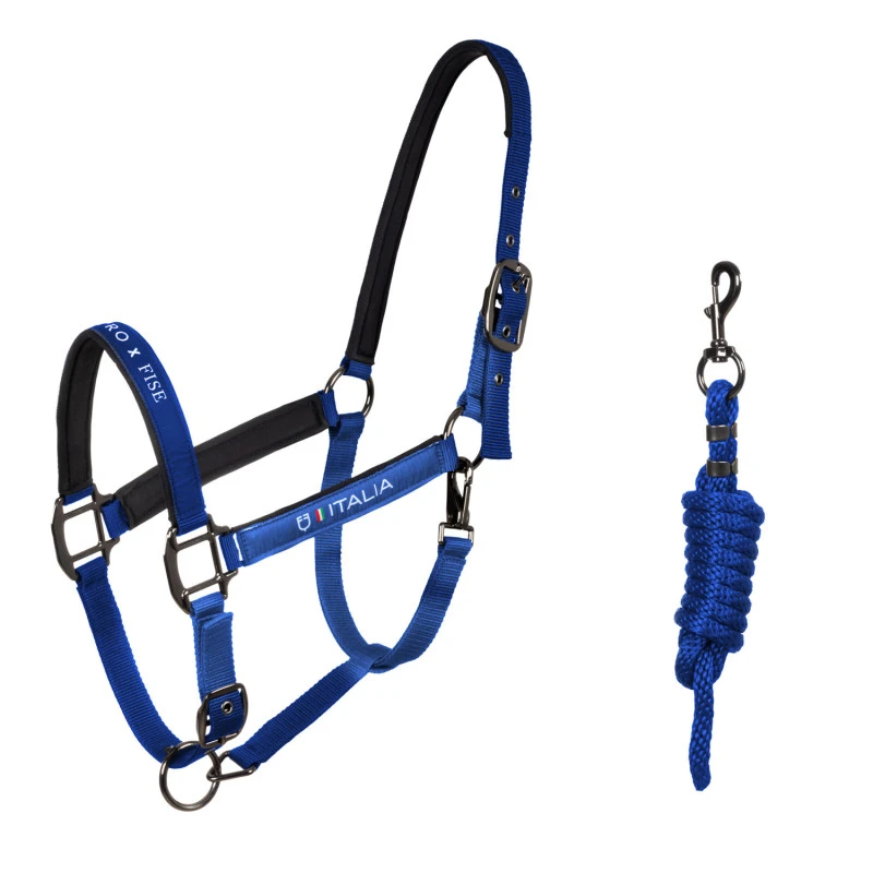 Padded halter double adjustment Equestro X FISE