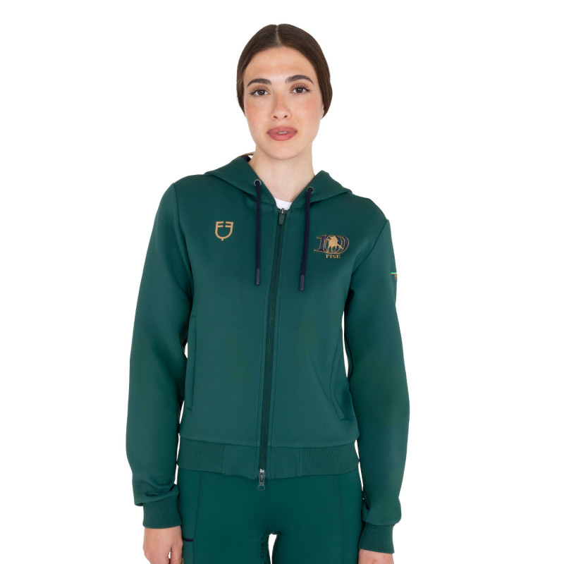 Women's hoodie Equestro X FISE 100