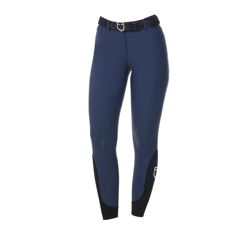 Pantalones de mujer grip rodilla Equestro X FISE