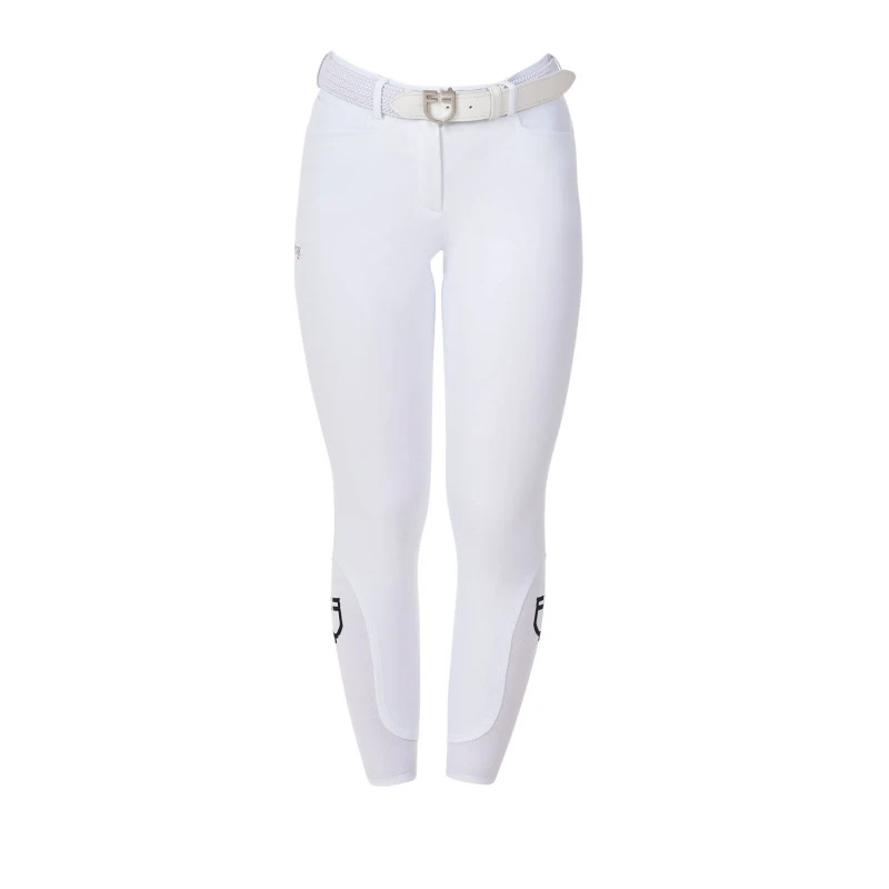 Pantalones de mujer grip rodilla Equestro X FISE