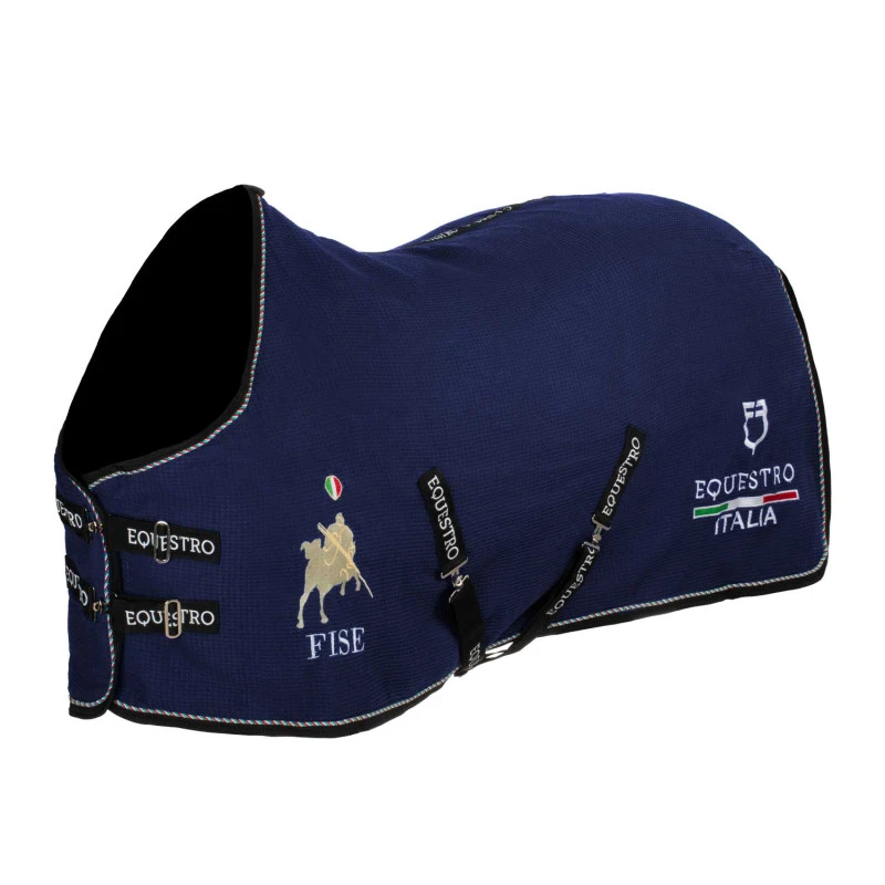 Cobertor de box em tecido waffle Equestro x FISE