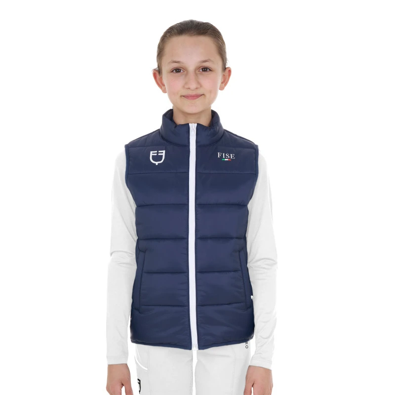 Kinder Unisex Slim Fit Weste Equestro X FISE