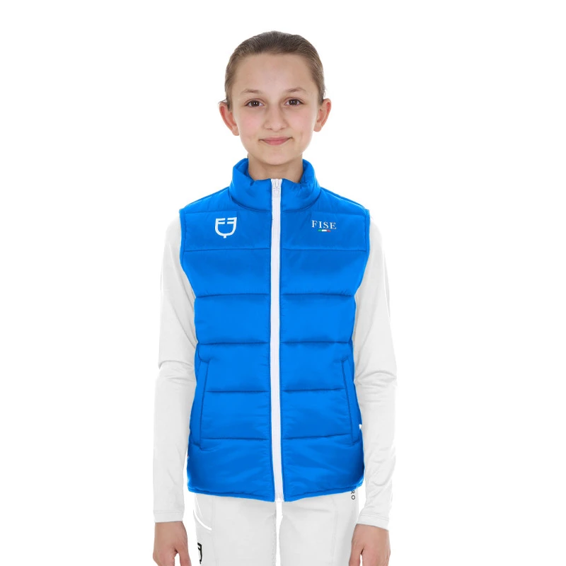 Kinder Unisex Slim Fit Weste Equestro X FISE