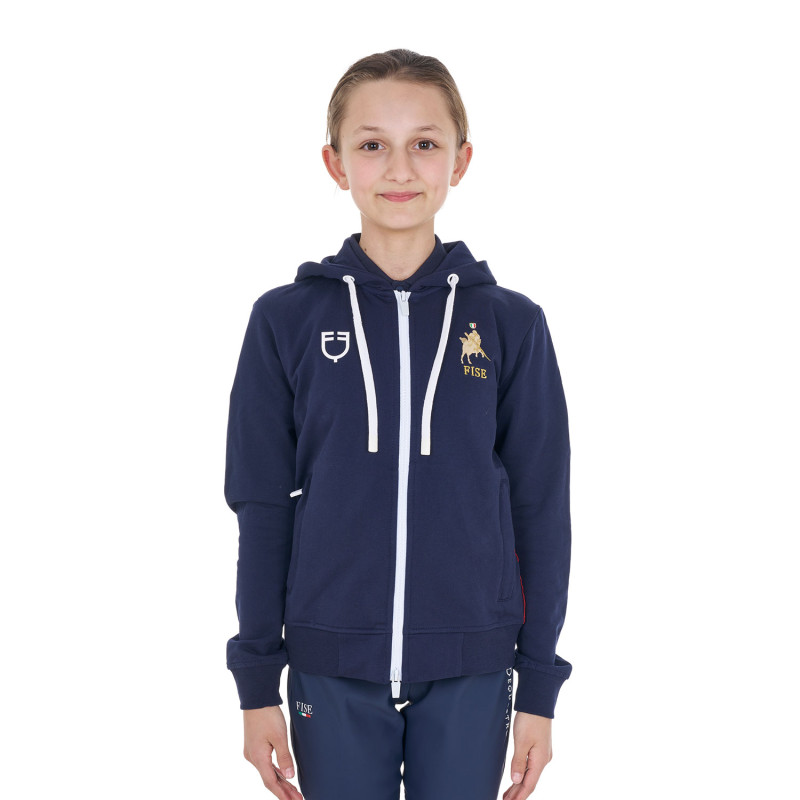 Kids' unisex hoodie Equestro X FISE