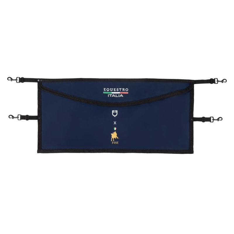 Stallgamasche mit gesticktem Logo Equestro X FISE