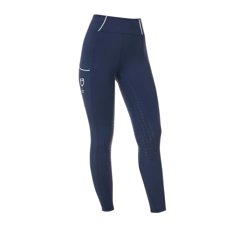 Damen-Slim-Fit-Vollbesatz-Leggings Equestro X FISE