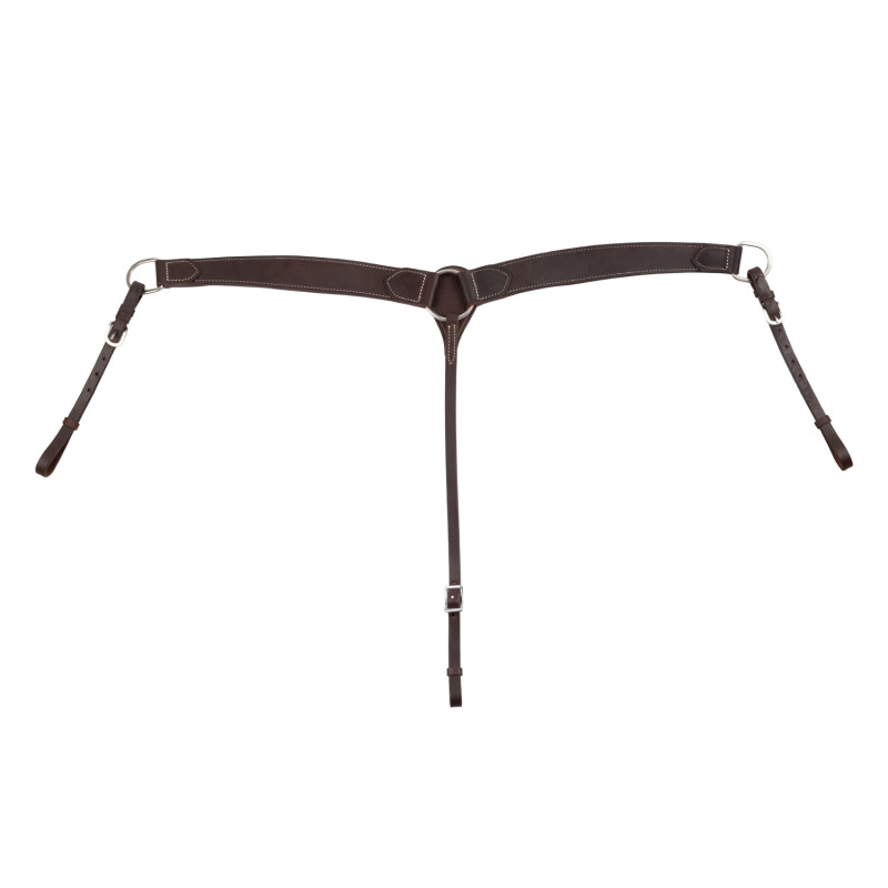 Western leather breastplate
