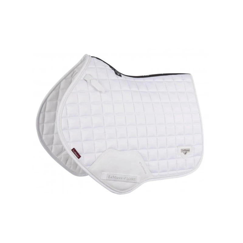 Lemieux Loire Classic Satin Vielseitigkeitsschabracke Weiß Groß