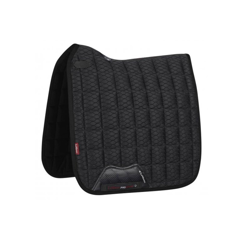 Lemieux Carbon Mesh Air Square Dressage Saddle Pad Black Large