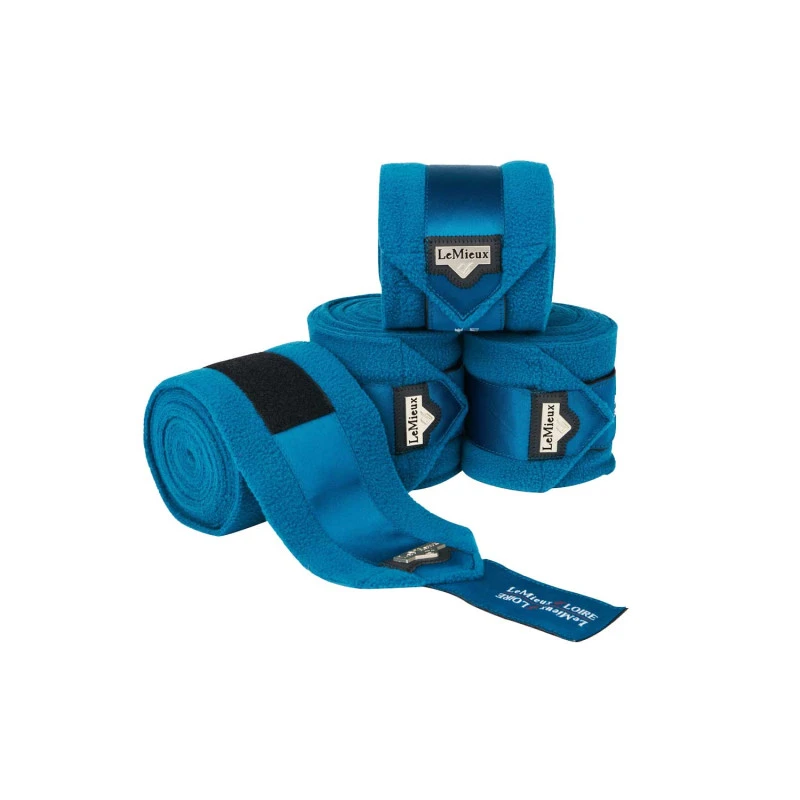 LOIRE POLO BANDAGES MARINE SET OF 4