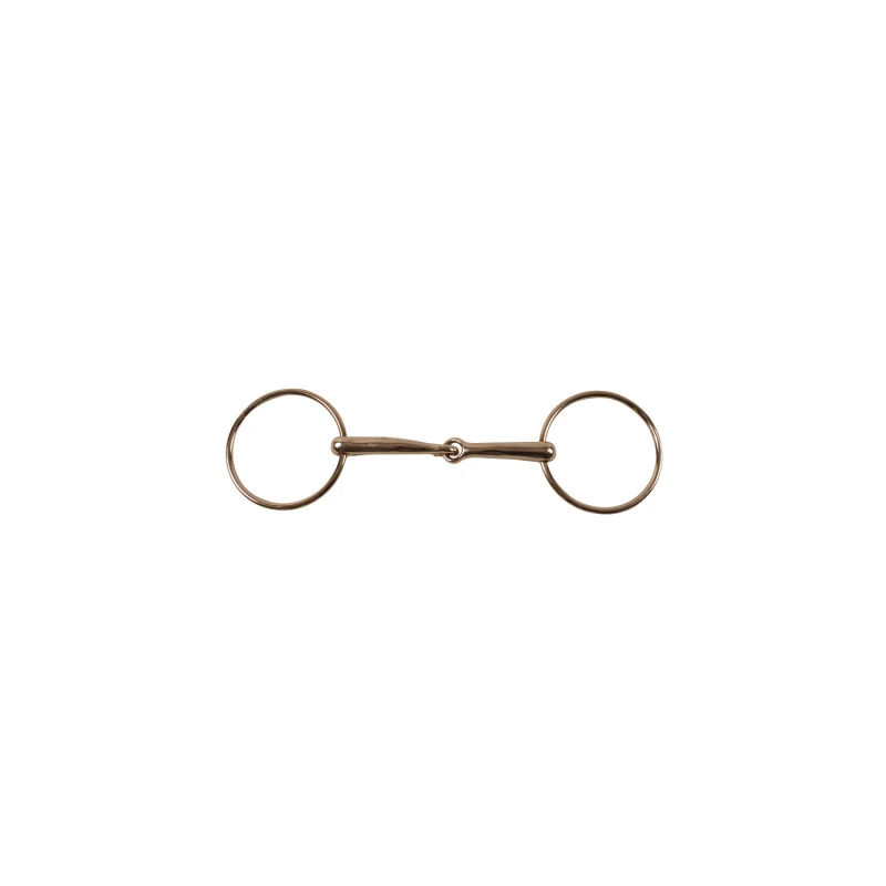 SOLID MOUTH SNAFFLE BIT