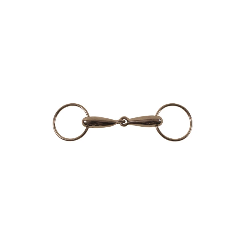 HOLLOW SS SNAFFLE BIT