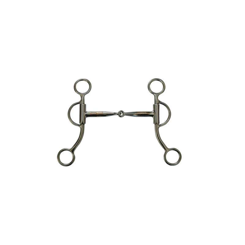 Mordida Western inox varillas cortas inserciones de cobre