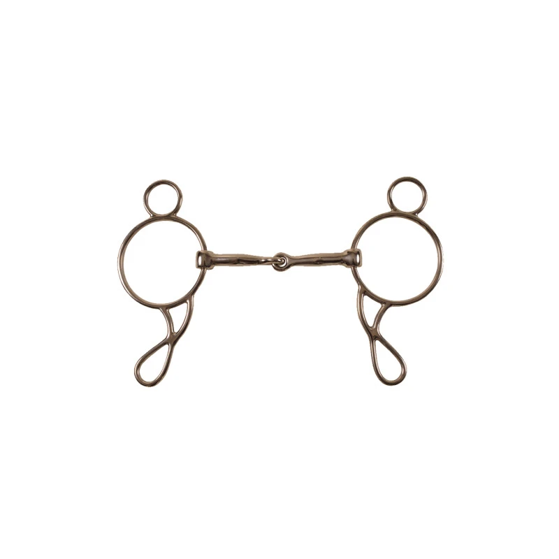 Mordida western Gonzales bit inox