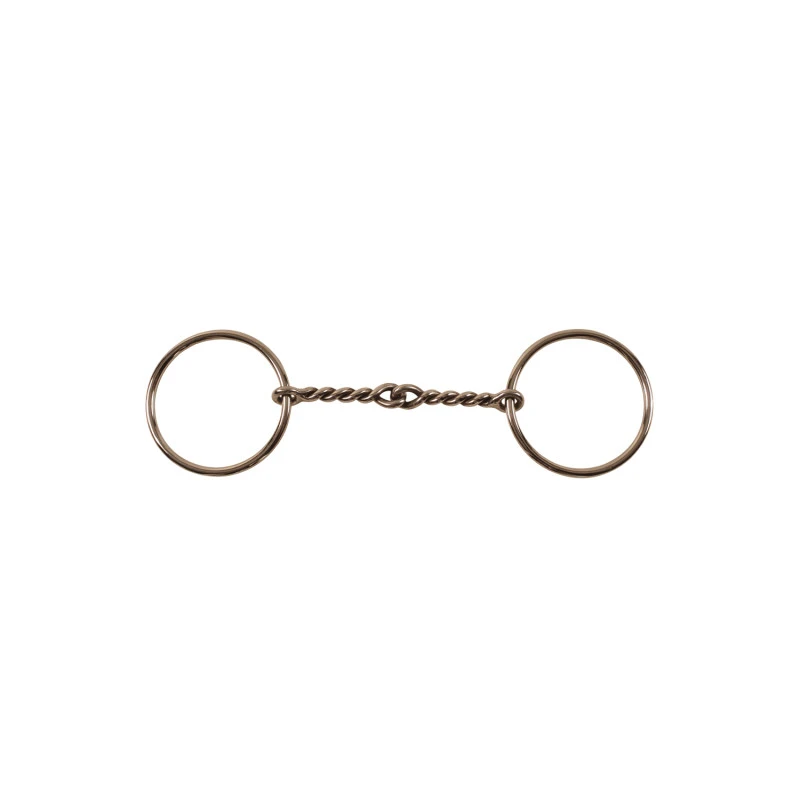 Filete western torciglione inox grueso