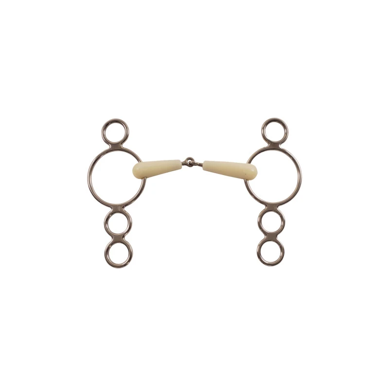 HM GAG BIT 4-RING CHEEKS