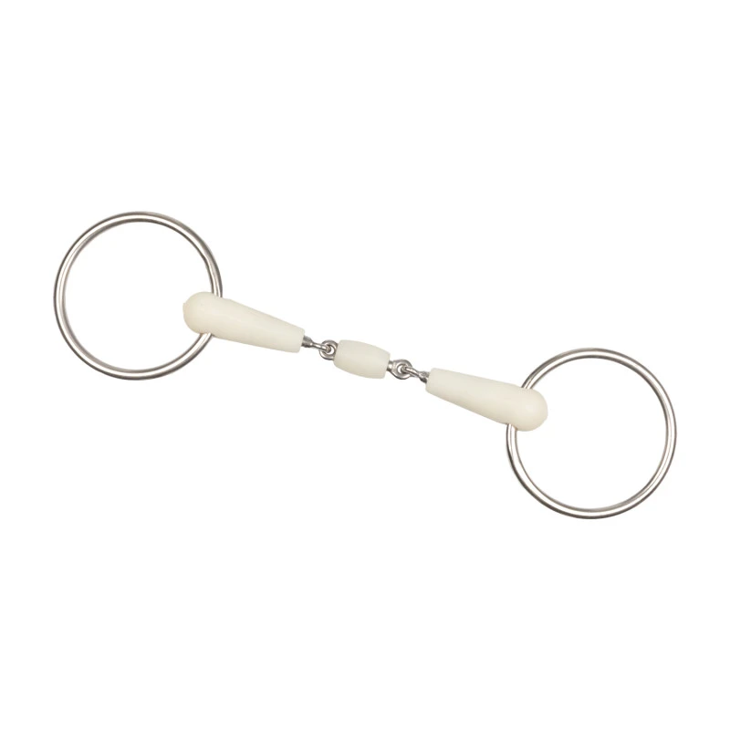 HM DOUBLE JOINTED SNAFFLE BIT