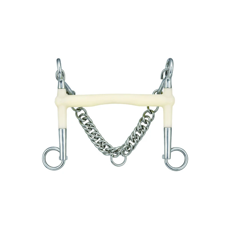 LONG SINGLE BAR HAPPY MOUTH BIT HB-6000