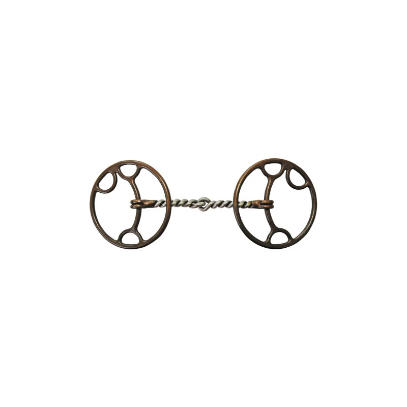 ANTIQUE SNAFFLE LIFTER RING BIT