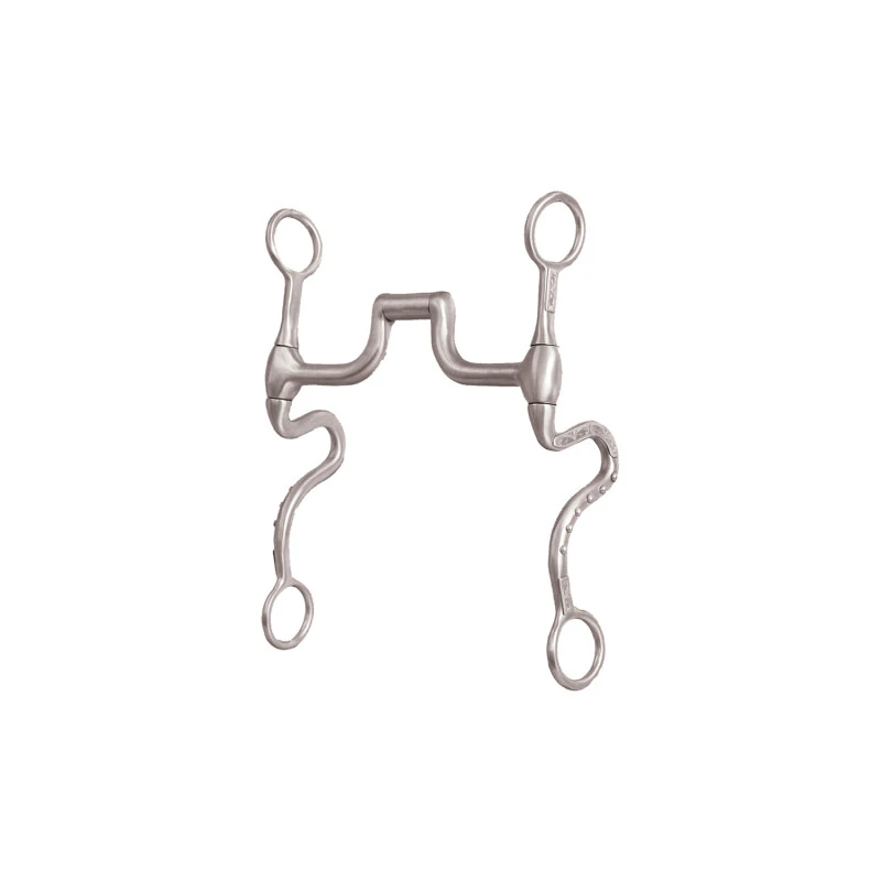 Mors de corrección satinado varillas curvas decoradas Metalab