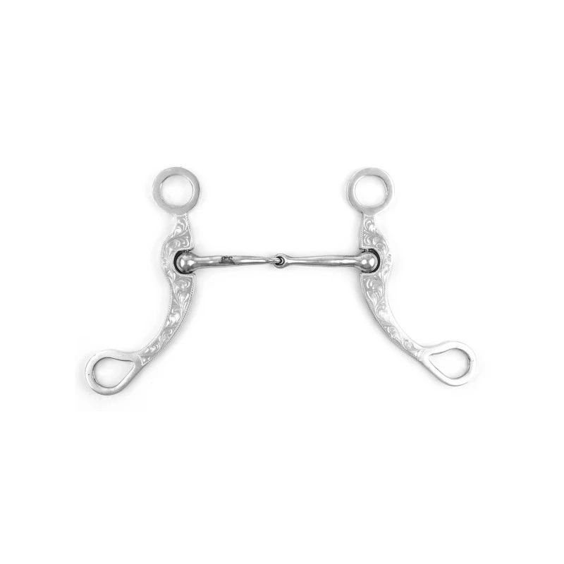 WESTERN STAINLESS STEEL BIT DECORATED RODS