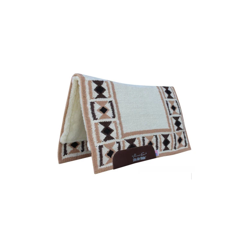 PROFESSIONAL'S CHOICE SADDLE PAD WOOL SMX HOURGLASS 33X38