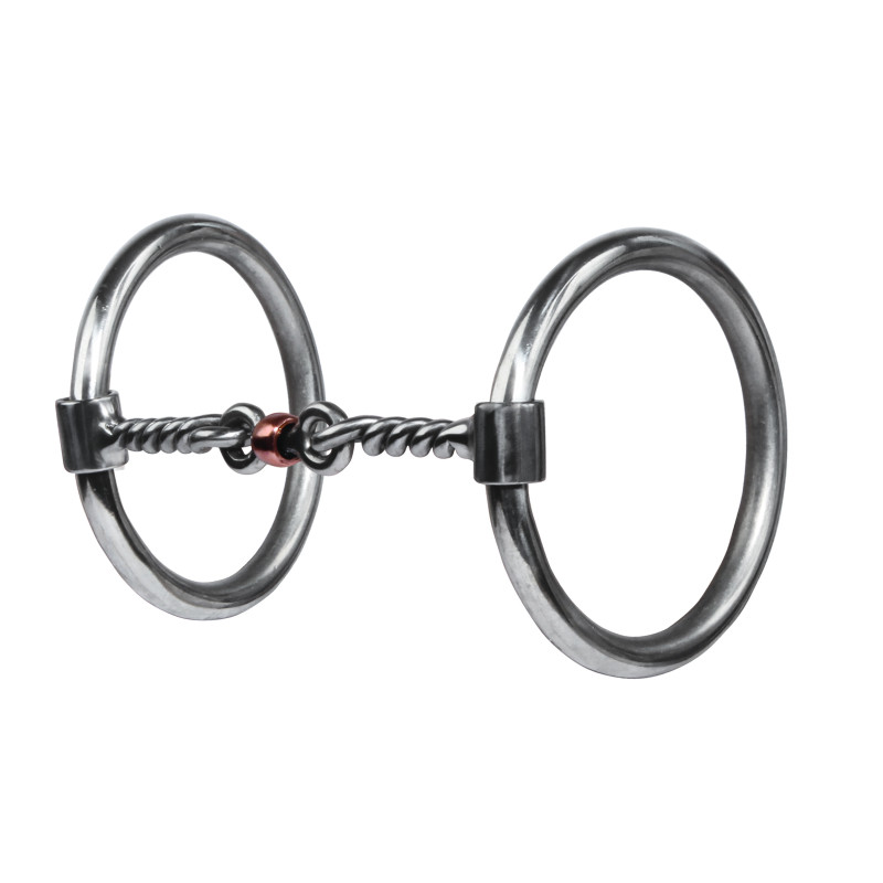 LOOSE RING TWISTED DOGBONE 3” Rings and 5 1/4” Mouth