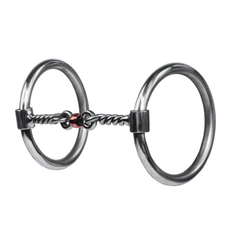 LOOSE RING TWISTED DOGBONE 3” Rings and 5 1/4” Mouth