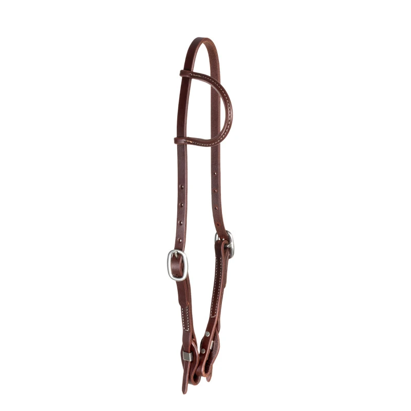 Testiera ranch a un orecchio 5/8'' quick change