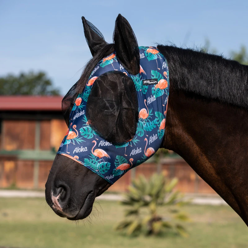  Anti-fly mask with ear cover net