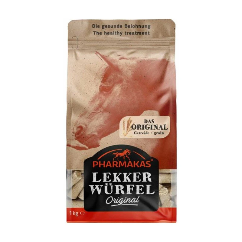PHARMAKA LEKKERWURFEL SNACK ORIGINAL 1 KG
