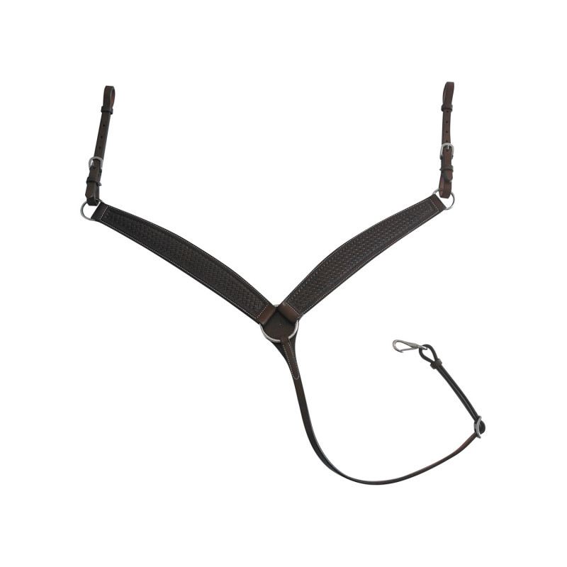 Breast Collar With Basket Tooling