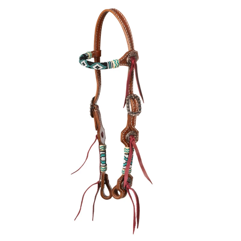 TESTIERA BLUE STAR WESTERN