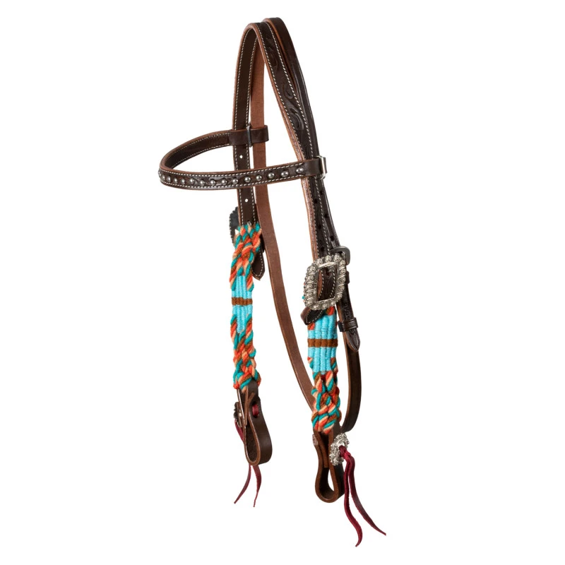 TESTIERA ROPE WAVES WESTERN