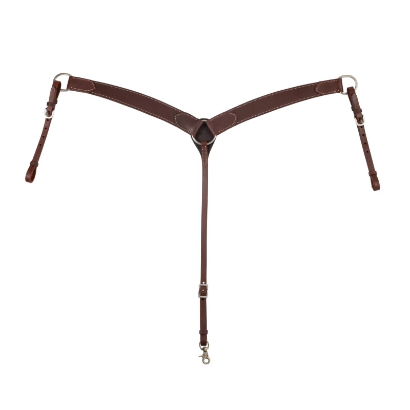Peitoral western de couro