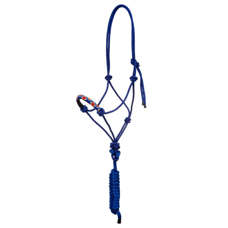 NAVAYO KNOT HALTER WITH LEAD
