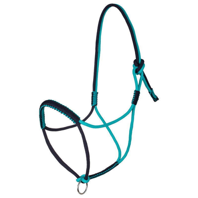 Braided halter with decorations