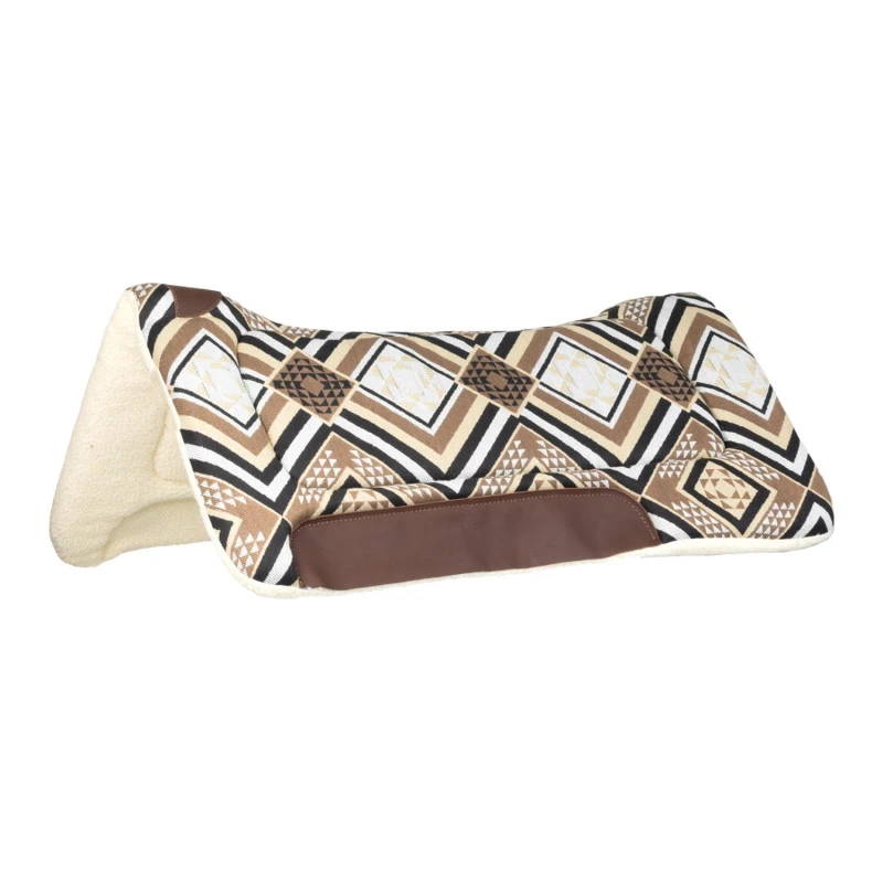 Dakota Western saddle pad eco wool padding