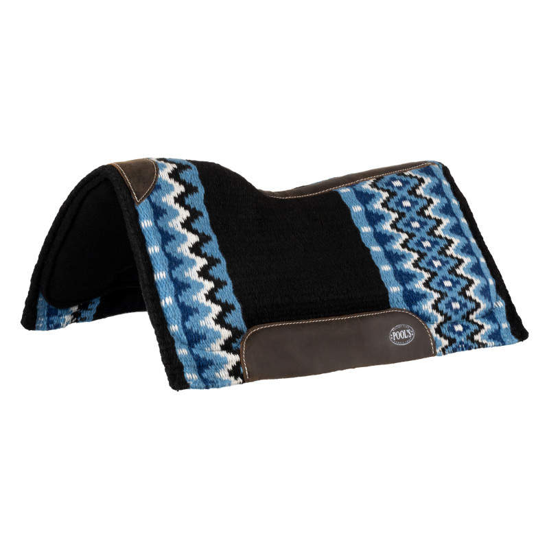 Wool top felt bottom saddle pad