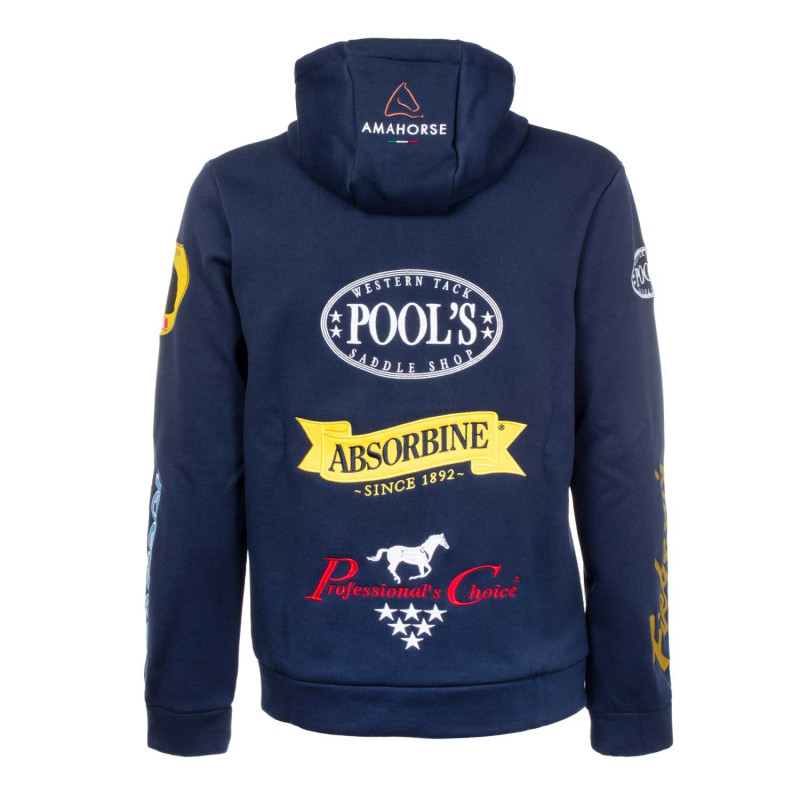 Multilogo Unisex Hooded Jacket