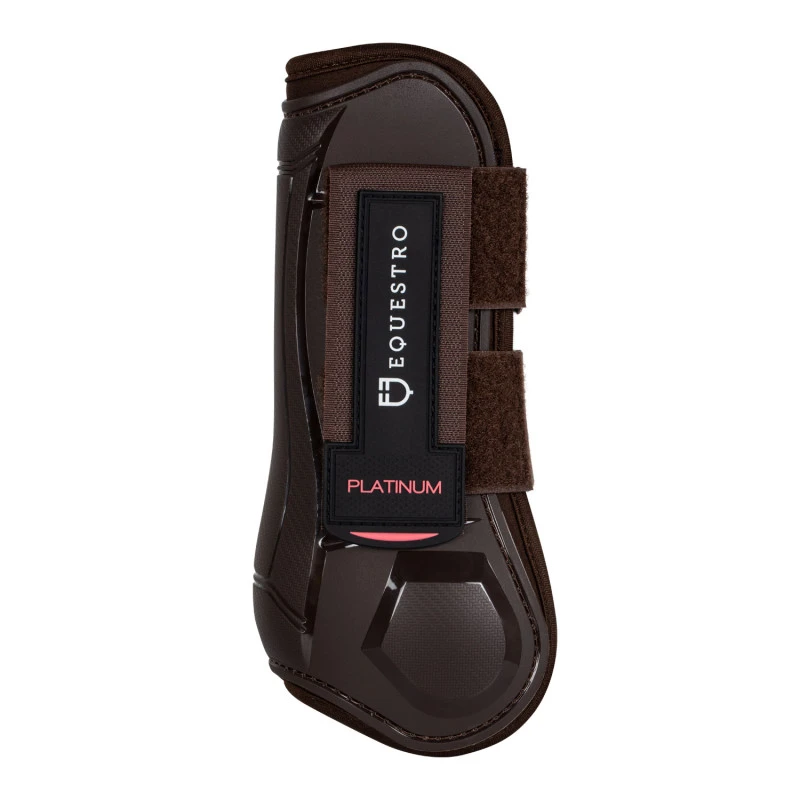 Anatomical tendon boots  with double hook-and-loop fasteners