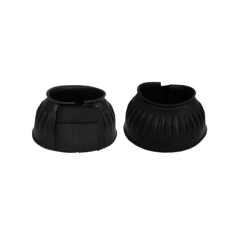 Rubber Bell Boots With Hook-And-Loop
