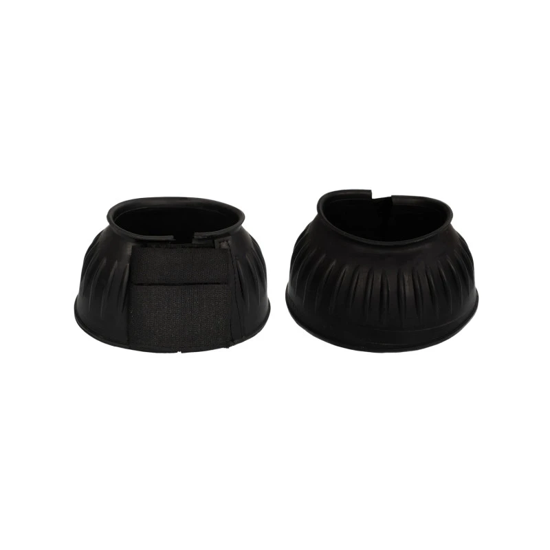 RUBBER BELL BOOTS WITH HOOK-AND-LOOP