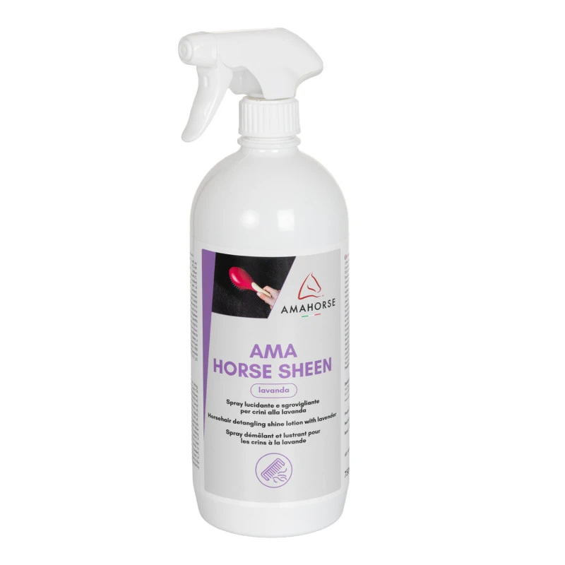 AMA HORSE SHEEN LOÇÃO ILUMINADORA DESEMBARAÇANTE LAVANDA (750ml)