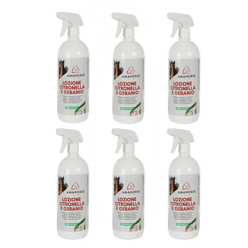 Loción de citronela y geranio (1 l) caja 6 piezas