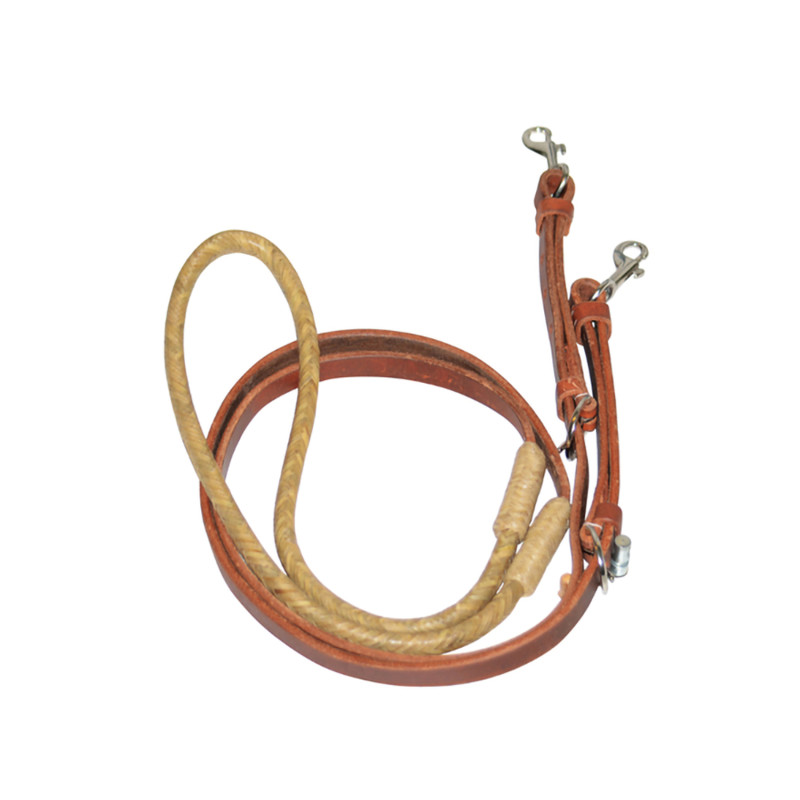 Pool'S Rawhide Barrel Reins