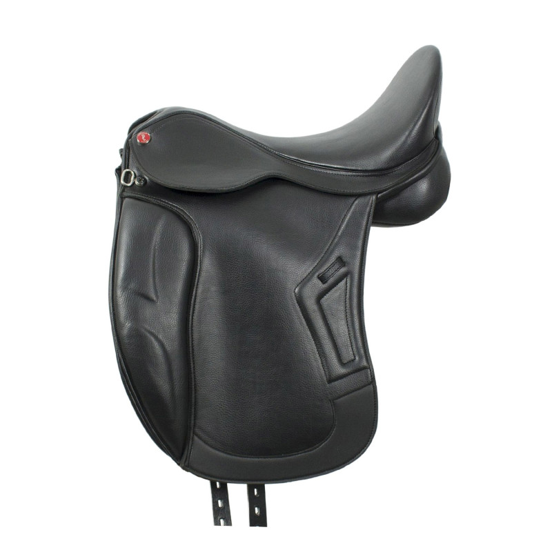 Brindisi dressage saddle in PU leather