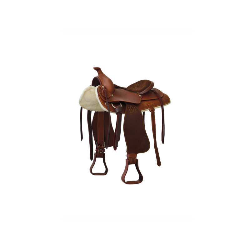 Prime Lakota Saddle With Suede Seat