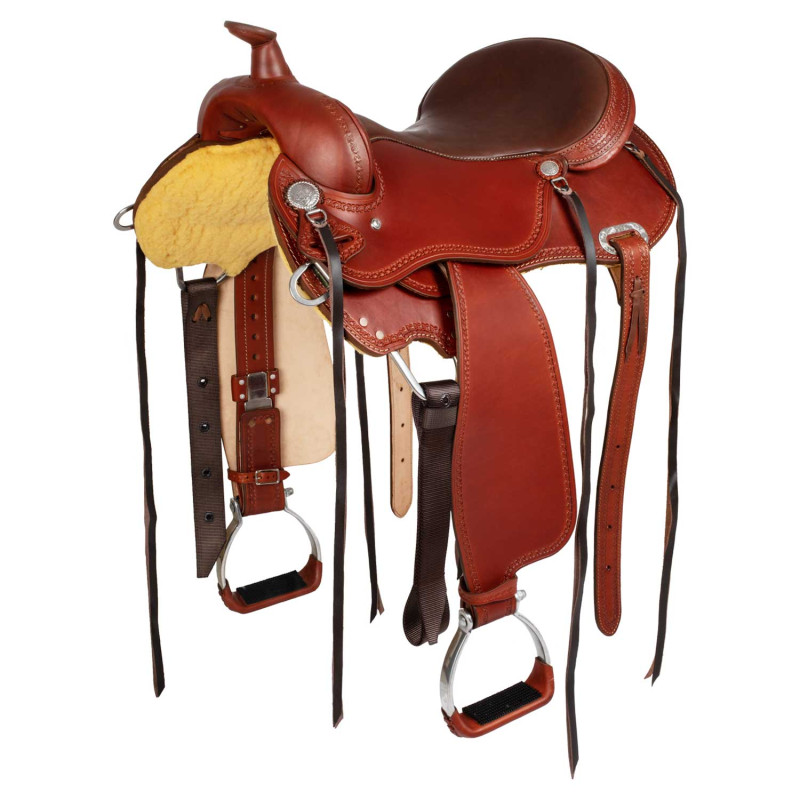 Saddle Trail Round Skirt 8020 Full Quarter Saddle Tree
