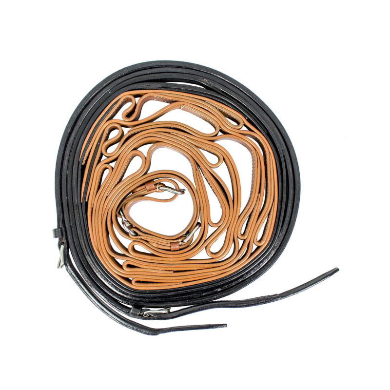 Scaled Trotting Reins Two-Tone